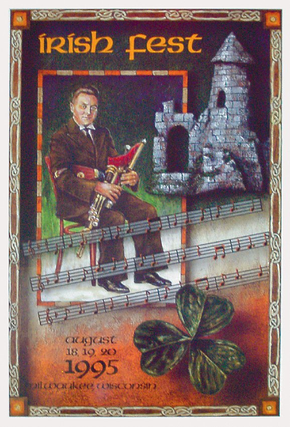 1995 Milwaukee Irish Fest Poster