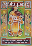 2000 Milwaukee Irish Fest Poster
