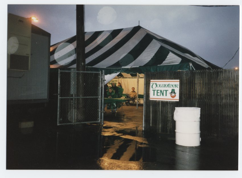 Milwaukee Irish Fest 1997 Volunteer Tent