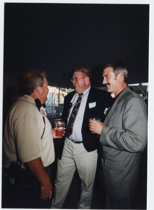 Chuck Ward, Tom Tiernan, and Mike Brophy