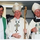 Father Mike Maher, Cardinal Sean Brady and Bishop Timothy Dolan at the Mass for Peace and Justice