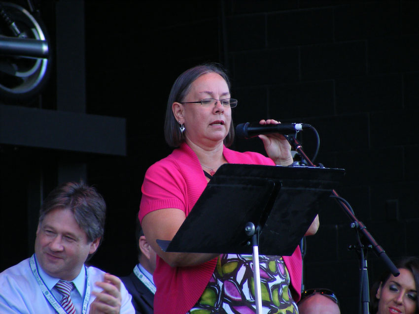 Donna Brady, Milwaukee Irish Fest President
