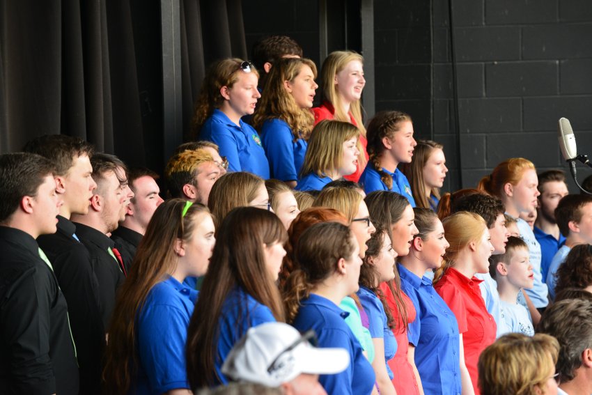 Choirs at Opening Ceremony