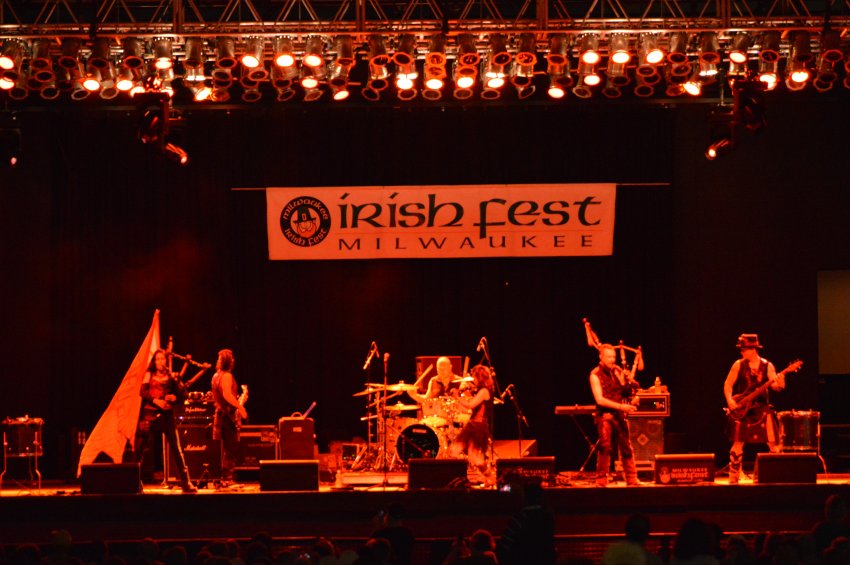 Celtica Pipes Rock at Milwaukee Irish Fest 2017