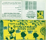 Milwaukee Irish Fest Grounds Brochure, 1994