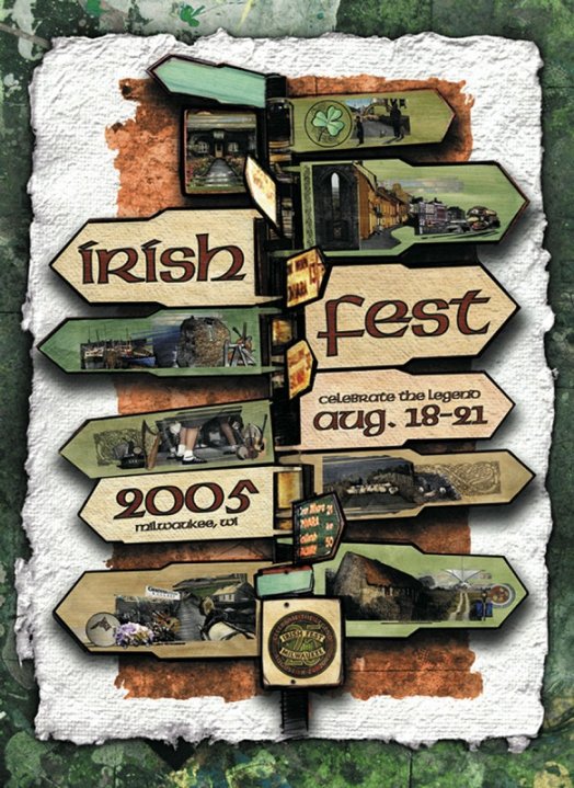 2005 Milwaukee Irish Fest Poster